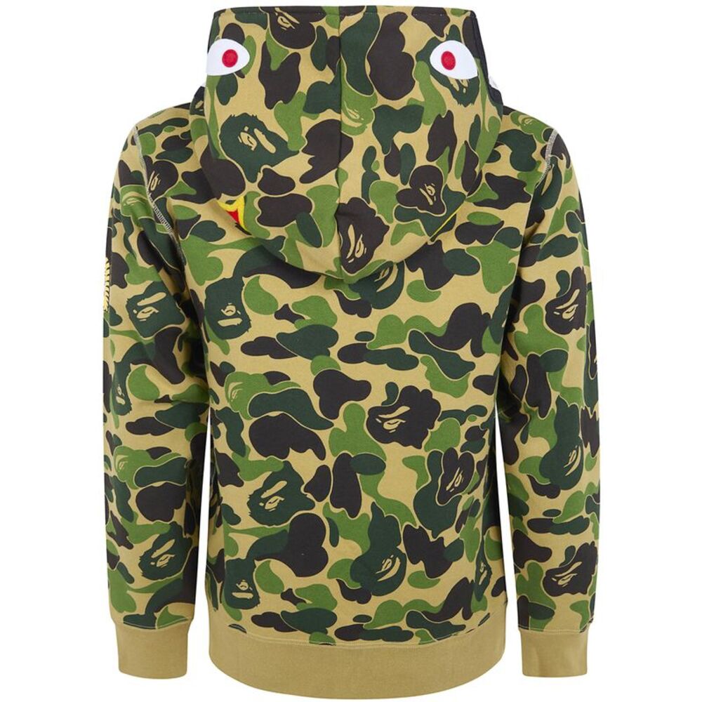 Bape Unisex "Abc Camo 2Nd Shark Full Zip Hoodie M" Sweatshirt - Picture 3 of 3